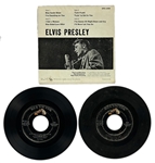 1956 Elvis Presley RCA Victor Double EP Elvis Presley EPB-1254 – Indianapolis Pressing with Dust Jacket