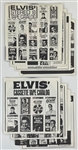 Pair of 1970 <em>Elvis: Worldwide 50 Gold Award Hits Volume 1 </em> LPs - Both Las Vegas Menu and Vinyl Variations