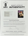 Hugh Hefner Signed 8x10 Photo (BAS)