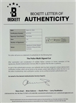 Police Band-Signed Sheet with Sting, Stewart Copeland and Andy Summers (BAS)