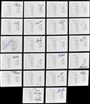 Augusta National Golf Course Signed Scorecard Collection of 22 Incl. Masters Champioins Gary Player, Nick Faldo and Others (BAS)