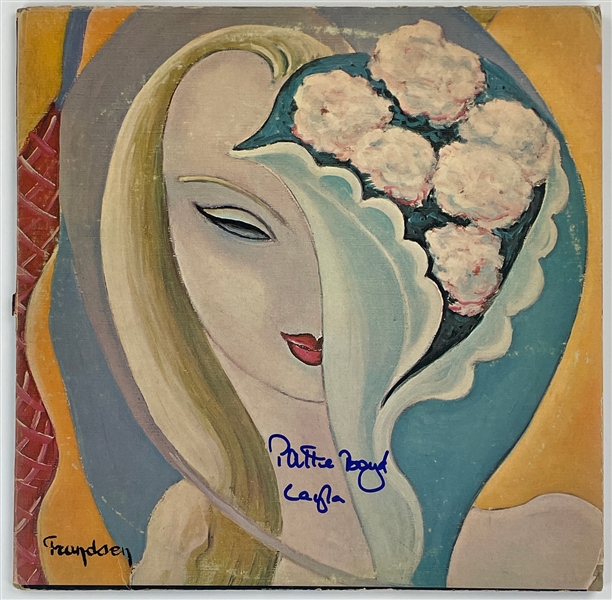 Pattie Boyd Signed <em>Layla</em> LP (BAS)