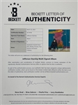 Jefferson Starship Band Signed 1981 LP <em>Modern Times</em> with Grace Slick, Paul Kantner, Mickey Thomas and David Freiberg (BAS)