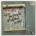 The Kinks Signed 1981 LP <em>Give the People What They Want</em> with Ray Davies and Dave Davies (BAS)