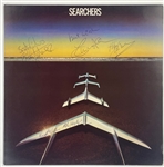 The Searchers Signed 1979 LP <em>Searchers</em> with Mike Pender, Billy Adamson, Frank Allan and John McNally (BAS)