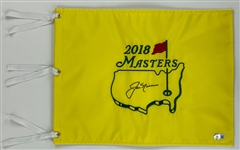 Jack Nicklaus Signed "2018 Masters" Flag (BAS)