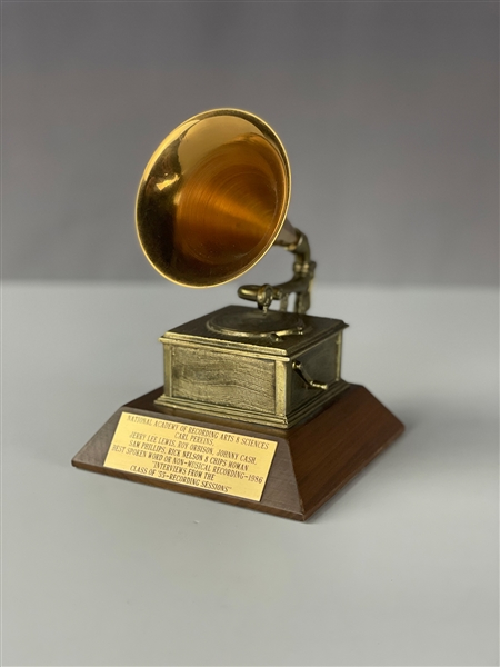 Carl Perkins 1986 Grammy Award for "Interviews from The Class of 55-Recording Sessions"