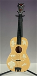 1955 Emenee Gene Autry Guitar with Original Pictorial Case, Song Book, Tuner and Emenee Brochure