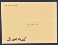 President Jimmy Carter Armed Forces Commemoration Document with White House Envelope