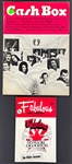 1970's Elvis Presley Las Vegas Magazine Group of Four Plus Period Advertisements (9 Pieces)