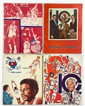 1960's-1970's Kentucky Colonels and Other Teams ABA Program Collection of 22 with Many Autographed Issues Plus Tickets (8) (BAS)