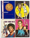 1960's-1970's Kentucky Colonels and Other Teams ABA Program Collection of 22 with Many Autographed Issues Plus Tickets (8) (BAS)