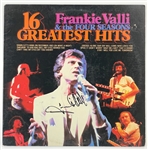 Frankie Valli Signed 1982 LP <em>16 Greatest Hits</em> (BAS)
