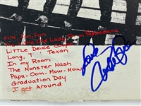 Mike Love Signed Beach Boys Live 1972 LP <em>Wow! Great Concert! Beach Boys Concert</em> (BAS)