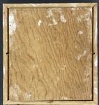 Johnny Cash Signature and Handprints in Plaster From The Palace Theatre in Louisville, Kentucky 