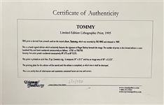 Roger Daltry Signed Limited Edition (624/750) Litho of The Who's LP Cover <em>Tommy</em> (BAS)