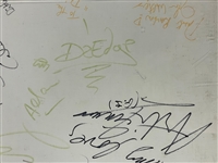 Rainbow Music Hall Dressing Room Wall Signed by Rock & Roll Legends Incl. U2, Chuck Berry and Many Others (BAS)