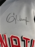 1999 Greg Vaughn Signed Cincinnati Reds Game Used Jersey w/LOA from Team (BAS)