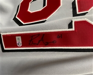 1999 Cincinnati Reds Signed Game Used Jerseys w/LOAs from Team - Pokey Reese, Ron Villone and Bronson Arroyo (BAS)