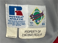 1999 Cincinnati Reds Signed Game Used Jerseys w/LOAs from Team - Pokey Reese, Ron Villone and Bronson Arroyo (BAS)