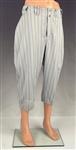 1997 Deion Sanders Cincinnati Reds Game Used Uniform Pants PHOTO MATCHED with Heavy Game Use!