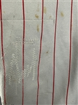 1997 Deion Sanders Cincinnati Reds Game Used Uniform Pants PHOTO MATCHED with Heavy Game Use!