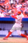 1997 Deion Sanders Cincinnati Reds Game Used Uniform Pants PHOTO MATCHED with Heavy Game Use!