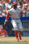 1997 Deion Sanders Cincinnati Reds Game Used Uniform Pants PHOTO MATCHED with Heavy Game Use!