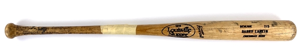 1995-97 Barry Larkin Game Used Louisvile Slugger I13 Model Bat (PSA/DNA)