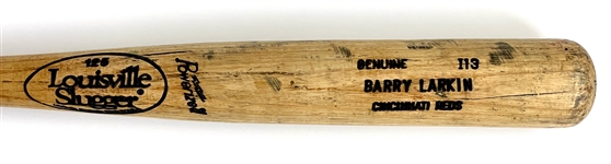 1995-97 Barry Larkin Game Used Louisvile Slugger I13 Model Bat (PSA/DNA)