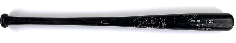 1994-1997 Deion Sanders Game Used Louisville Slugger K55 Model Bat (PSA/DNA)