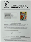 Derek Jeter Signed 2000 Official World Series Program (BAS)