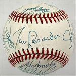 1989 National League All Star Team Signed Baseball (BAS)
