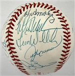 1989 National League All Star Team Signed Baseball (BAS)