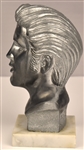 1961 Elvis Presley Enterprises Silver Elvis Bust – Super High-Grade Example
