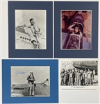 WW II FIghter Pilot Aces Signed 8x10 Photos Collection (12)