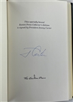 President Jimmy Carter Signed Easton Press Edition of <em>A Full Life: Reflections at 90.</em>