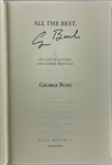 President George H. W. Bush Signed 200 Book <em>All the Best, George Bush: My Life in Letters and Other Writings</em> (BAS)