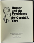 President Gerald Ford Easton Press Signed Edition of <em>Humor and the Presidency</em>