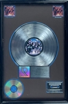 Jon Bon Jovi RIAA Double Platinum Record Award for <em>Blaze of Glory/Young Guns II</em> Awarded to Recording Industry Professional