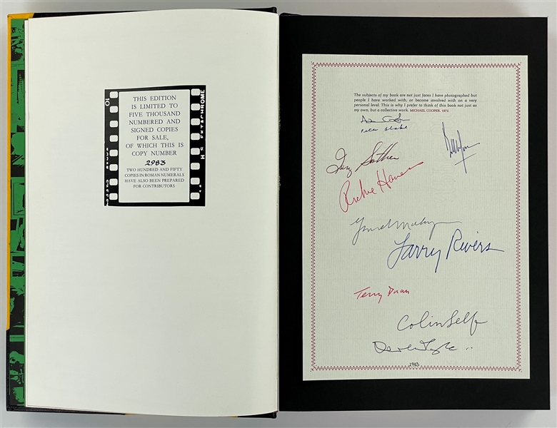 1990 Limited Edition Copy of <em>Blinds and Shutters</em> Signed By Bill Wyman, Richie Havens and Others 