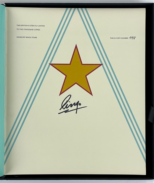 Ringo Starr Signed Copy of His 2019 Limited Edition Book <em>Another Day in the Life</em>  (198/350)