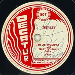 Billie Holiday Twice-Signed 1937 Decatur 78 RPM Single I'll Never Be the Same