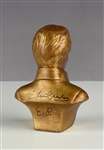 Elvis Presley's Ceramic Bust from Graceland with EP Written in Nancy Rooks' Hand - From The Nancy Rooks Collection