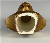 Elvis Presley's Ceramic Bust from Graceland with EP Written in Nancy Rooks' Hand - From The Nancy Rooks Collection
