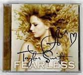 Taylor Swift Signed 2008 CD <em>Fearless</em> (BAS)