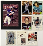 Baseball and Football Signed Collection of 14 Incl. Fergie Jenkins, Jim Marshall and David Ortiz (BAS)