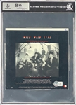 Talking Heads Band-Signed Wild Wild Life 45 Sleeve with David Byrne, Jerry Harrison, Chris Frantz and Tina Weymouth (Beckett Encapsulated)