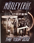Motley Crue Band-Signed 2012 Concert Tour Poster - Vince Neil, Tommy Lee, Nikki Sixx and Mick Mars (BAS)