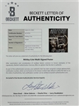 Motley Crue Band-Signed 2012 Concert Tour Poster - Vince Neil, Tommy Lee, Nikki Sixx and Mick Mars (BAS)